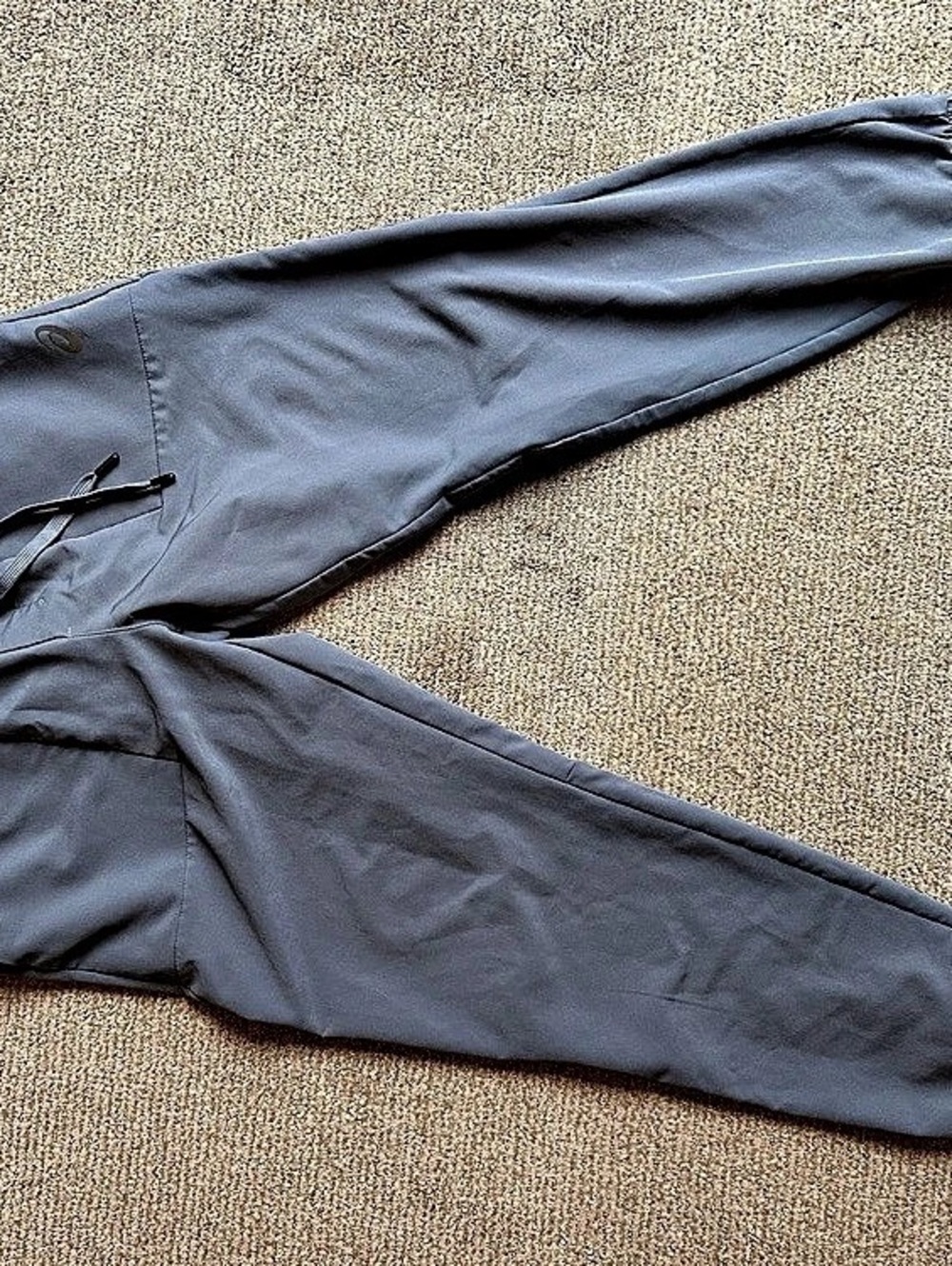 ASICS Gray Jogger Pants Size Medium